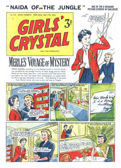 Girls' Crystal #912 (1953)