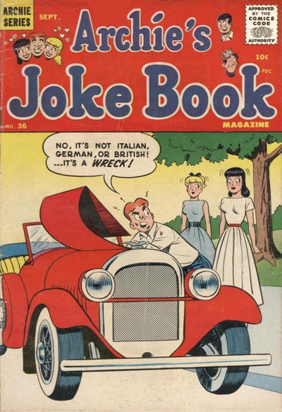 Archie's Joke Book Magazine #36 (1953)