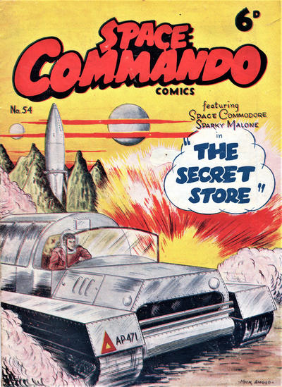 Space Commando Comics #54 (1953)