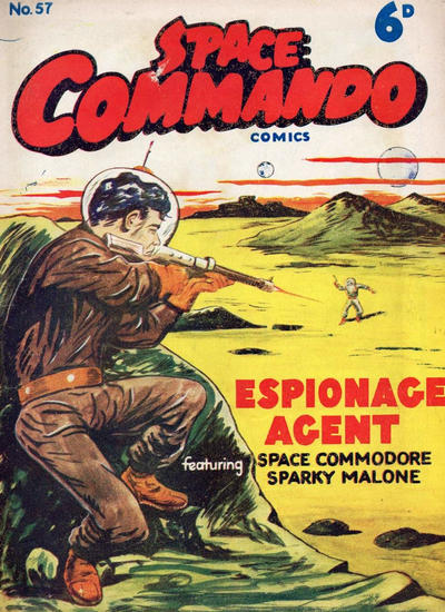Space Commando Comics #57 (1953)