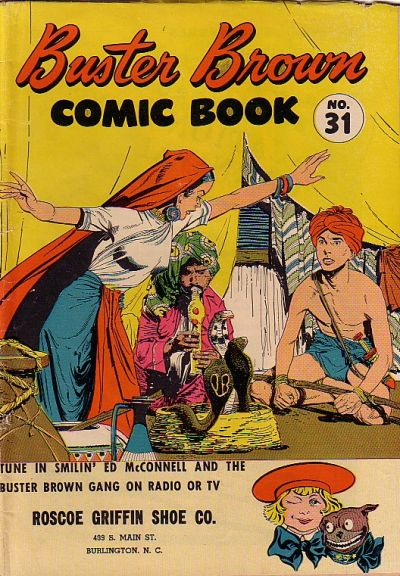 Buster Brown Comic Book #31 (1953)