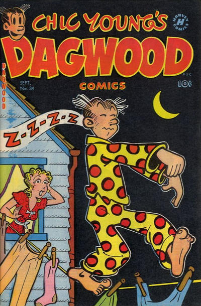 Chic Young's Dagwood Comics #34 (1953)