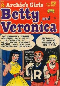 Archie's Girls Betty and Veronica #10 (1953)