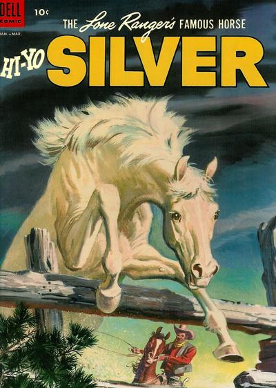 The Lone Ranger's Famous Horse Hi-Yo Silver #9 (1954)