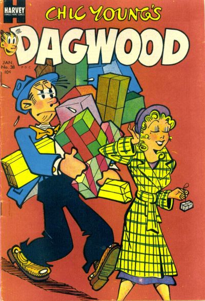 Chic Young's Dagwood Comics #38 (1954)