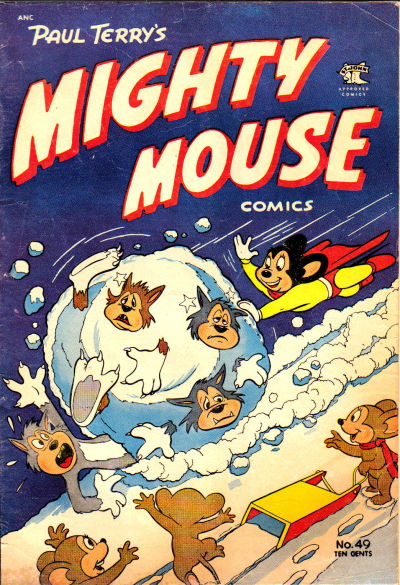 Paul Terry's Mighty Mouse Comics #49 (1954)