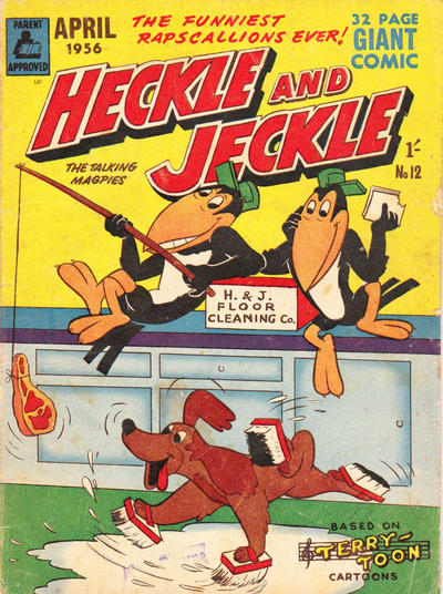 Heckle and Jeckle the Talking Magpies #12 (1954)