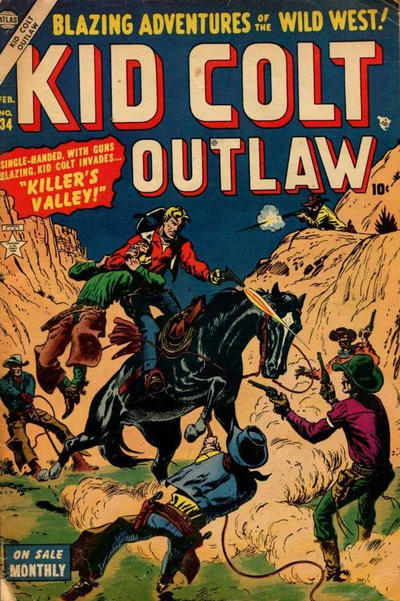 Kid Colt Outlaw #34 (1954)