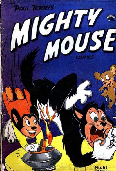 Paul Terry's Mighty Mouse Comics #51 (1954)