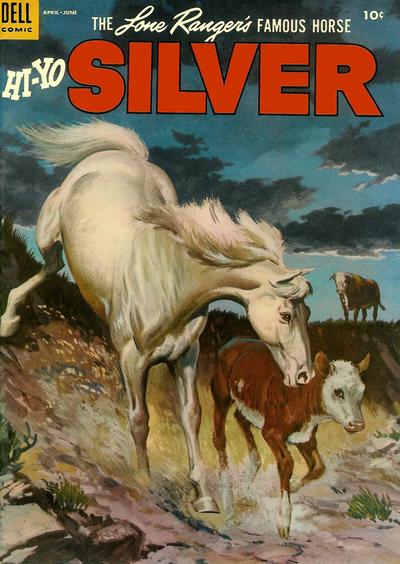 The Lone Ranger's Famous Horse Hi-Yo Silver #10 (1954)