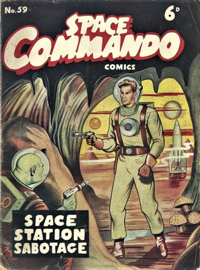 Space Commando Comics #59 (1954)