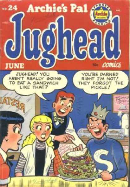 Archie's Pal Jughead #24 (1954)