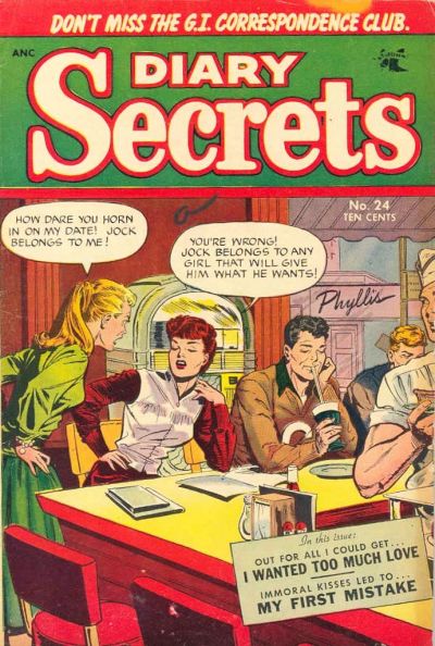 Diary Secrets #24 (1954)