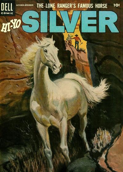 The Lone Ranger's Famous Horse Hi-Yo Silver #12 (1954)