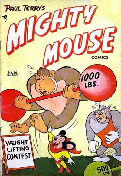 Paul Terry's Mighty Mouse Comics #56 (1954)