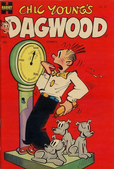 Chic Young's Dagwood Comics #47 (1954)