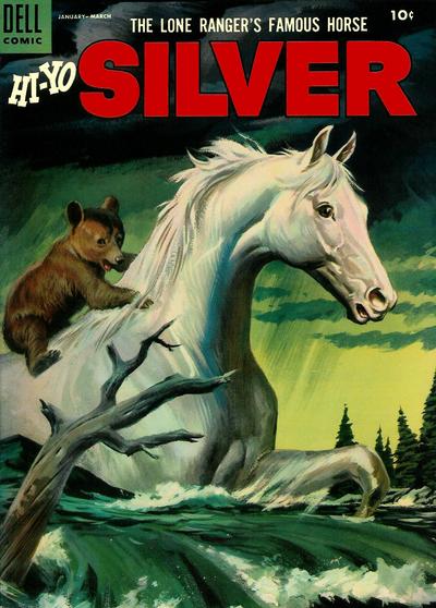 The Lone Ranger's Famous Horse Hi-Yo Silver #13 (1955)