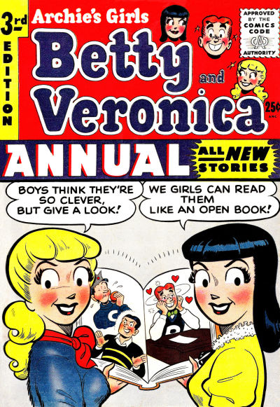 Archie's Girls, Betty and Veronica Annual #3 (1955)