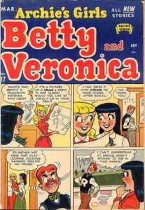 Archie's Girls Betty and Veronica #17 (1955)