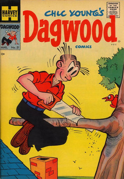 Chic Young's Dagwood Comics #51 (1955)