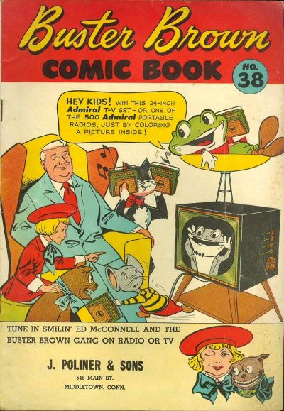 Buster Brown Comic Book #38 (1955)