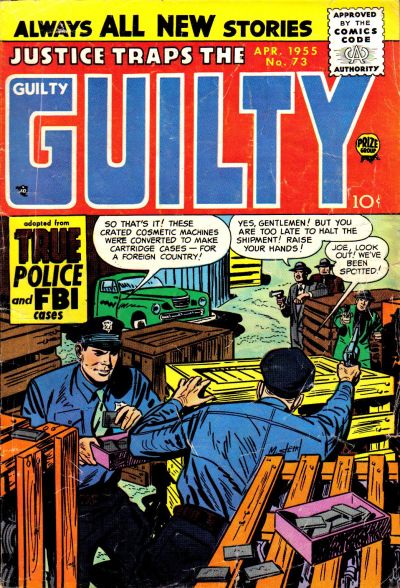 Justice Traps the Guilty #7 (73) (1955)