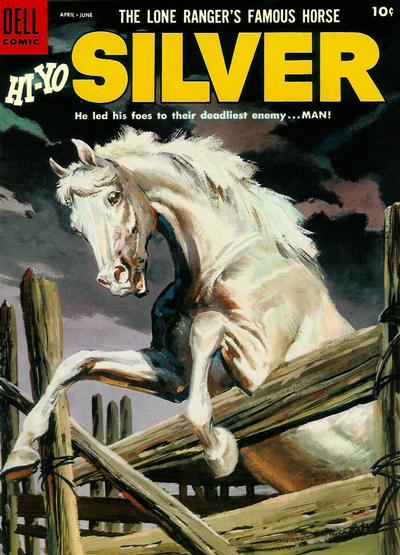 The Lone Ranger's Famous Horse Hi-Yo Silver #14 (1955)