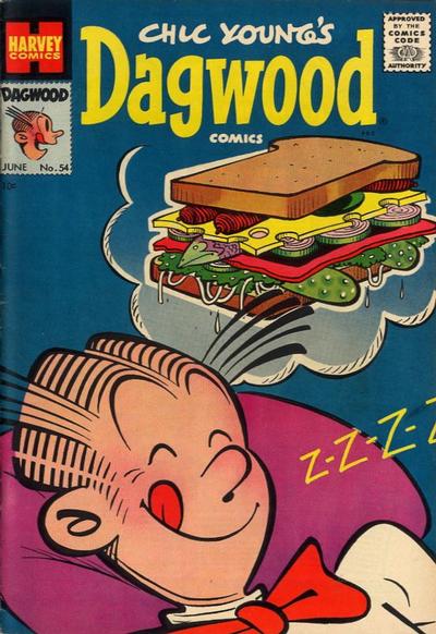 Chic Young's Dagwood Comics #54 (1955)
