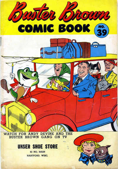 Buster Brown Comic Book #39 (1955)