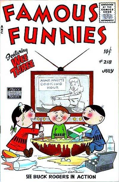 Famous Funnies #218 (1955)