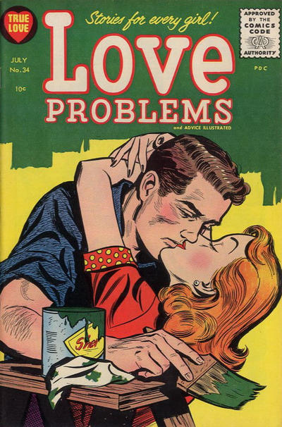 True Love Problems and Advice Illustrated #34 (1955)