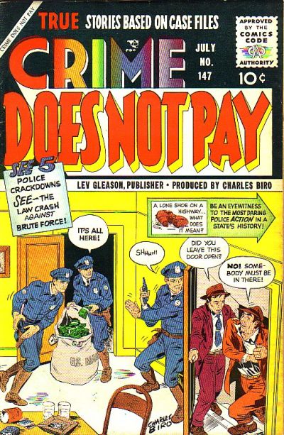 Crime Does Not Pay #147 (1955)