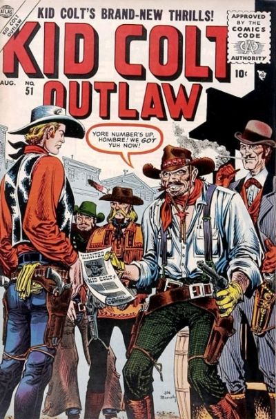 Kid Colt Outlaw #51 (1955)