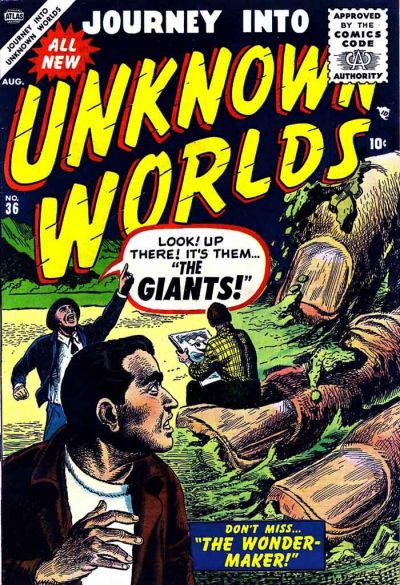 Journey into Unknown Worlds #36 (1955)