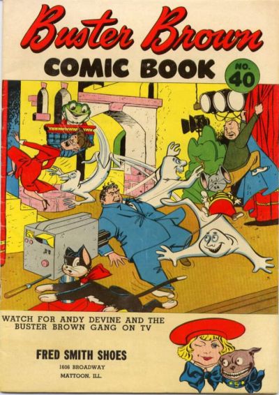 Buster Brown Comic Book #40 (1955)