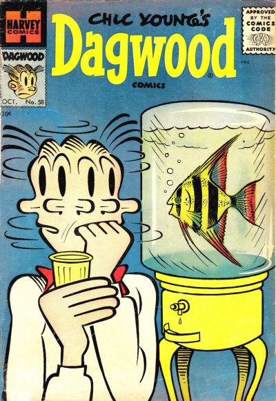 Chic Young's Dagwood Comics #58 (1955)