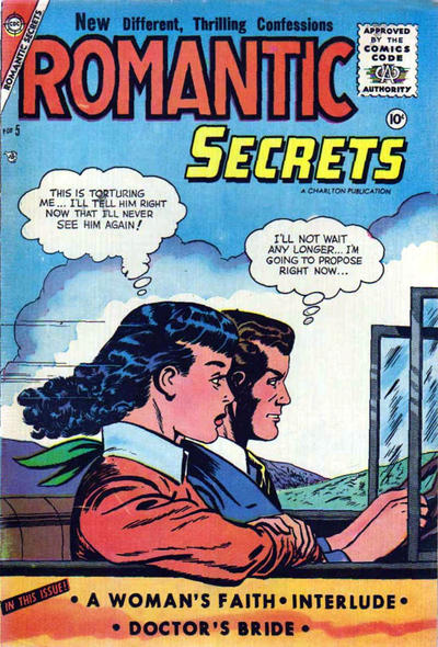 Romantic Secrets #5 (1955)