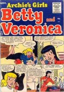 Archie's Girls Betty and Veronica #21 (1955)