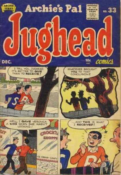 Archie's Pal Jughead #33 (1955)