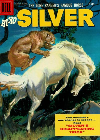 The Lone Ranger's Famous Horse Hi-Yo Silver #17 (1956)