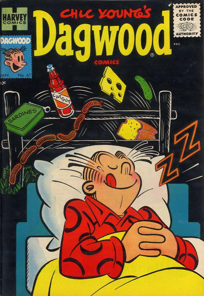 Chic Young's Dagwood Comics #61 (1956)