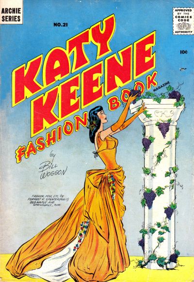 Katy Keene Fashion Book Magazine #21 (1956)