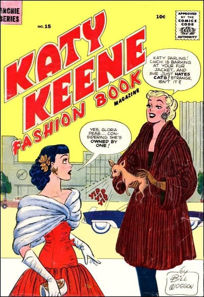 Katy Keene Fashion Book Magazine #15 (1956)