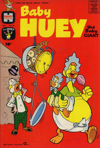 Baby Huey, the Baby Giant #39 (1956)