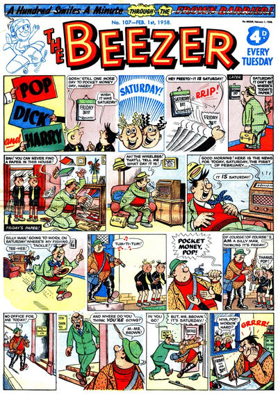 The Beezer #107 (1956)