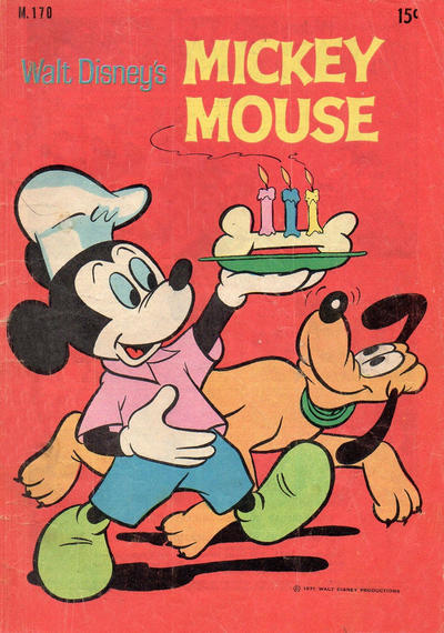 Walt Disney's Mickey Mouse #170 (1956)