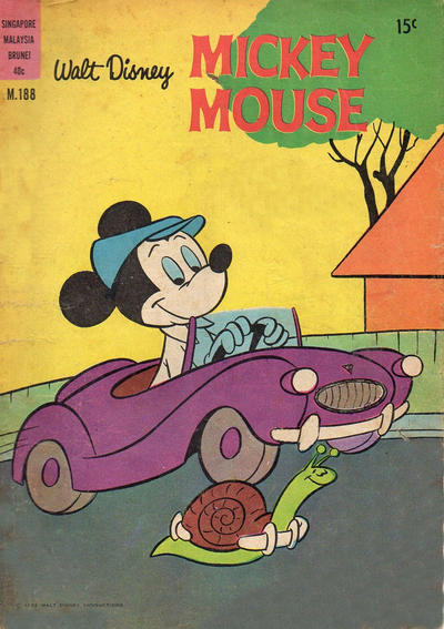 Walt Disney's Mickey Mouse #188 (1956)