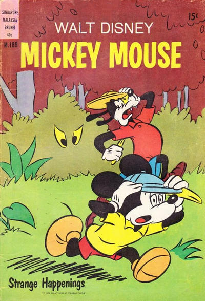 Walt Disney's Mickey Mouse #189 (1956)