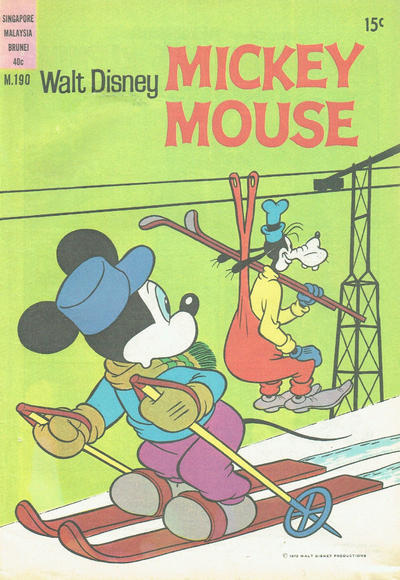 Walt Disney's Mickey Mouse #190 (1956)