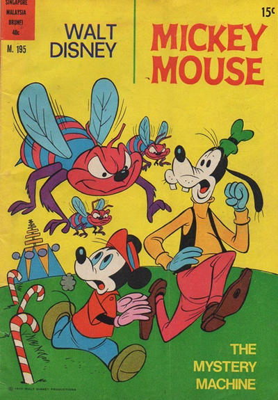 Walt Disney's Mickey Mouse #195 (1956)